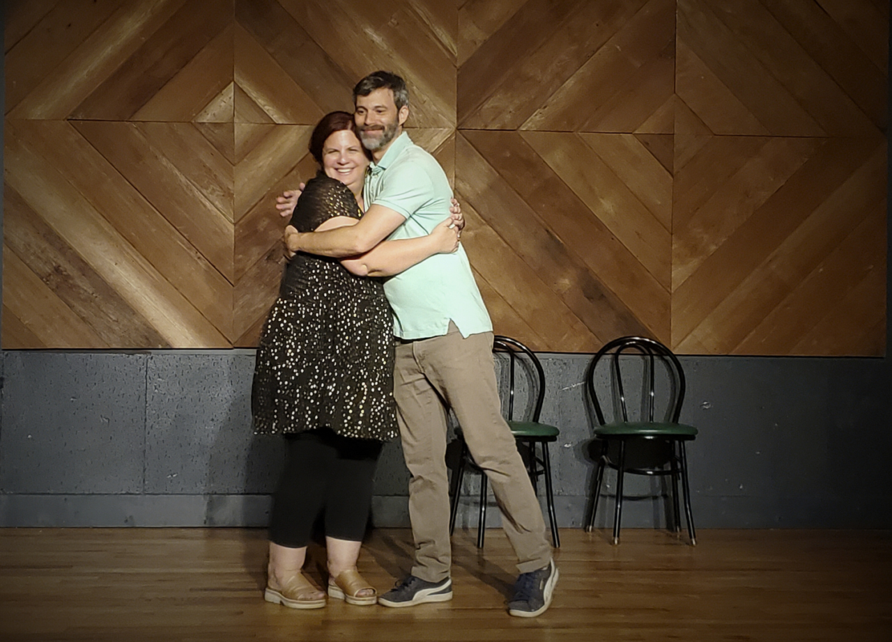 Co-owners and Co-founders of Big Couch Carrie Moulder (left) & Scott Anderson (right)